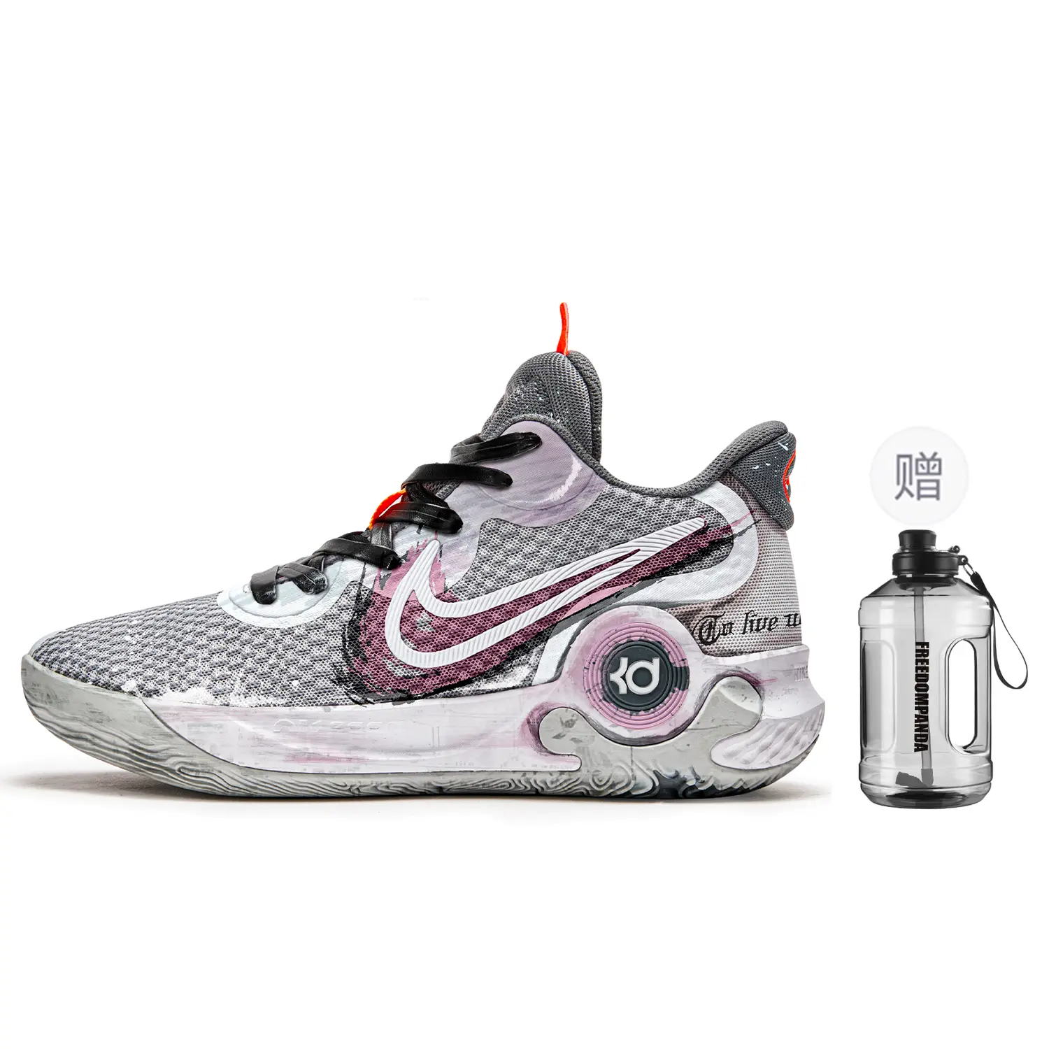 

Баскетбольные кроссовки KD Trey 5 Basketball Shoes Unisex Mid-Top Gray/Purple Nike