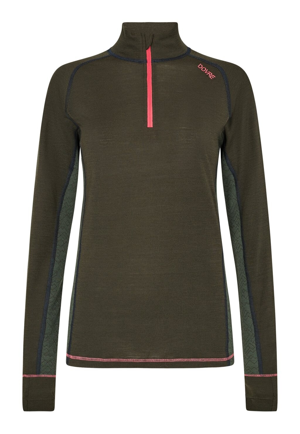

Топ с длинными рукавами BASELAYER ACTIVE Dovre, темно-зеленый