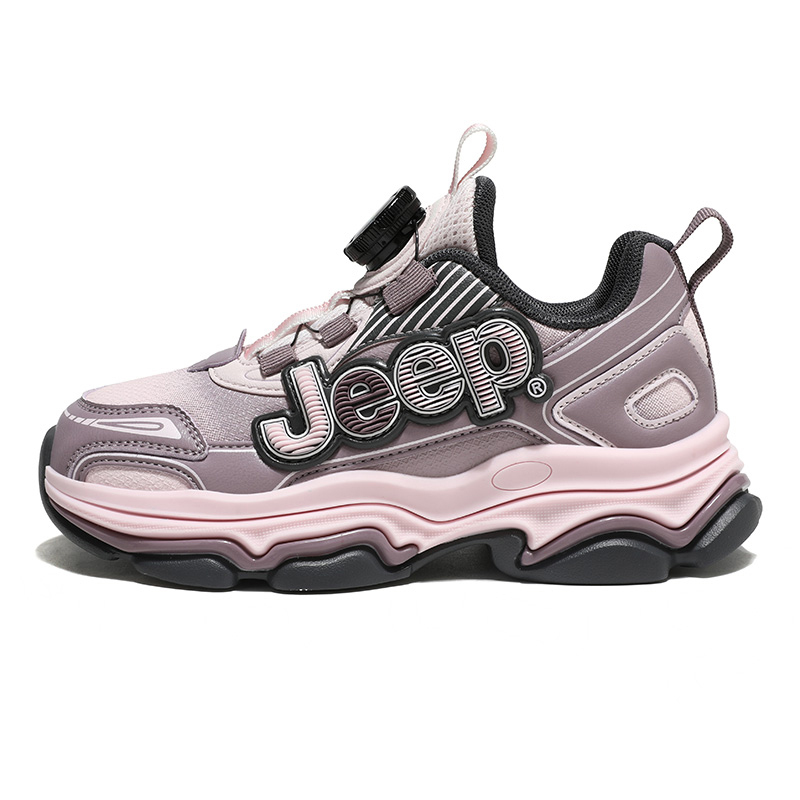 

Низкие детские кроссовки для бега Jeep, розовый/фиолетовый