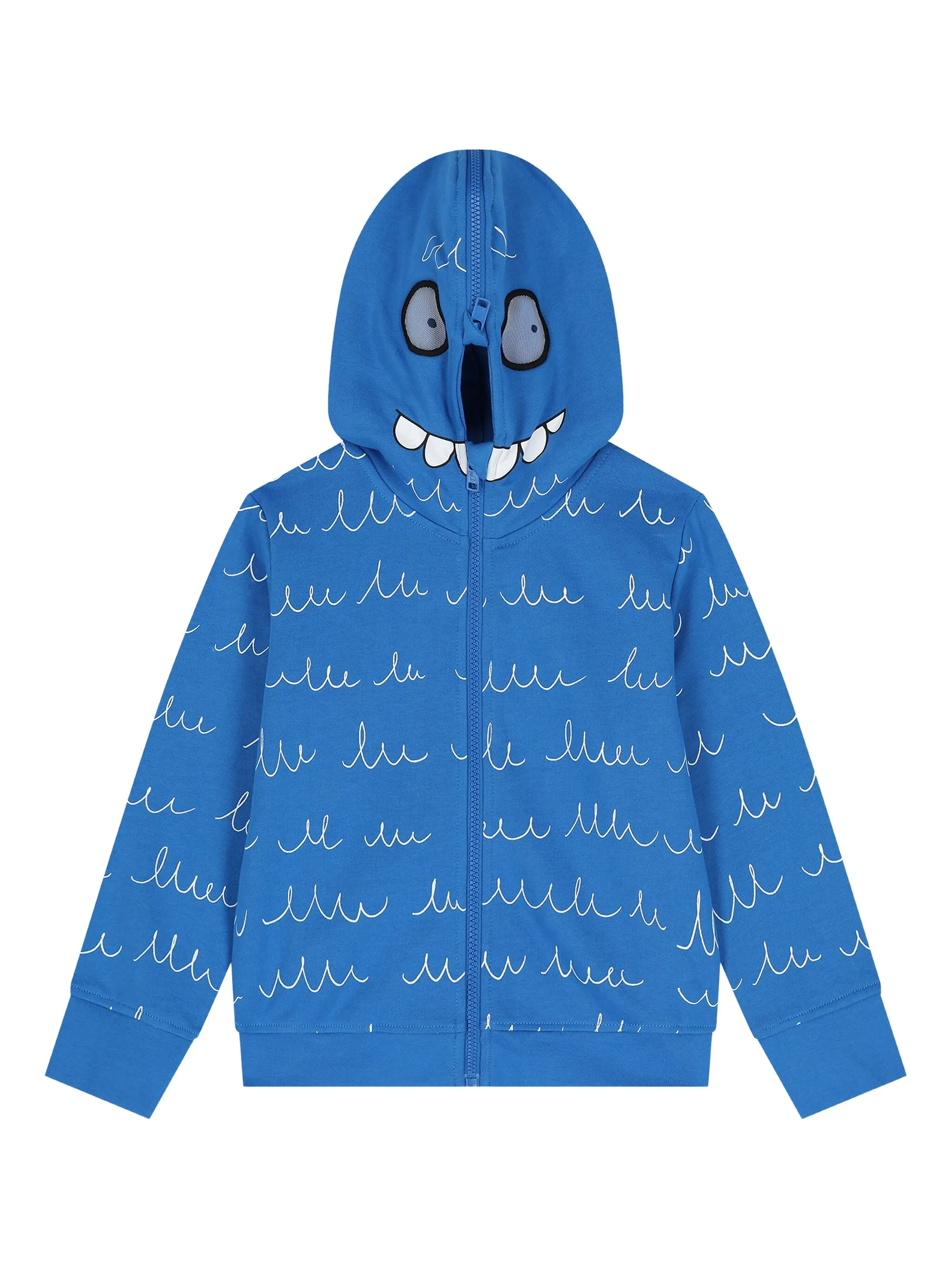 Худи Yeti Stella Mccartney Kids, синий — фото 3