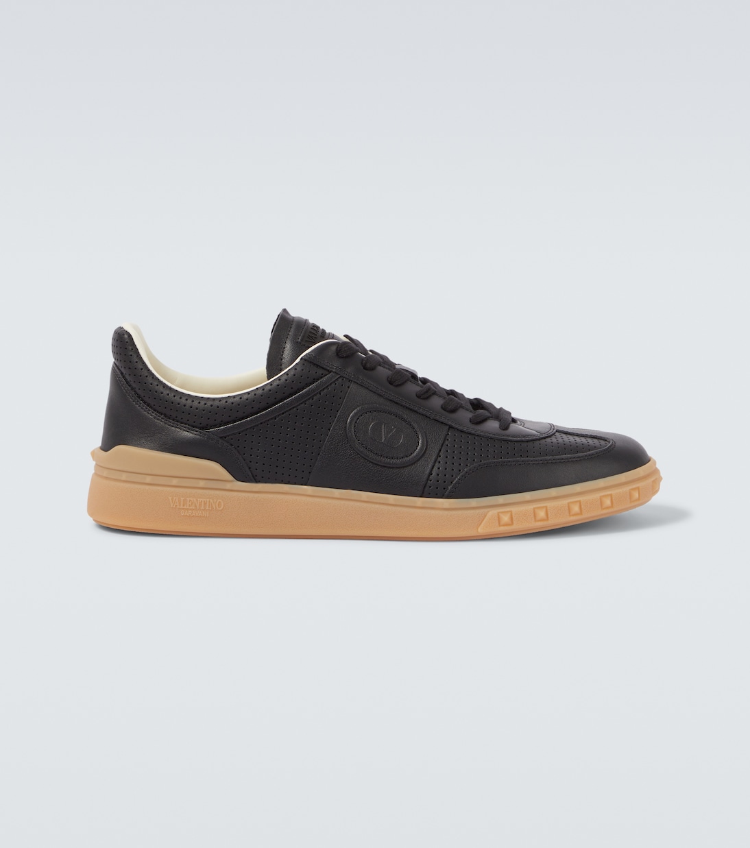

Upvillage кожаные кроссовки Valentino Garavani, Nero/Nero/Nero/Ambra