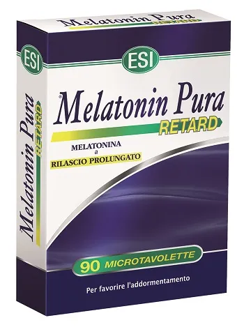 

Esi Melatonin Pura Retard 90 таблеток Добавка с градуированным высвобождением