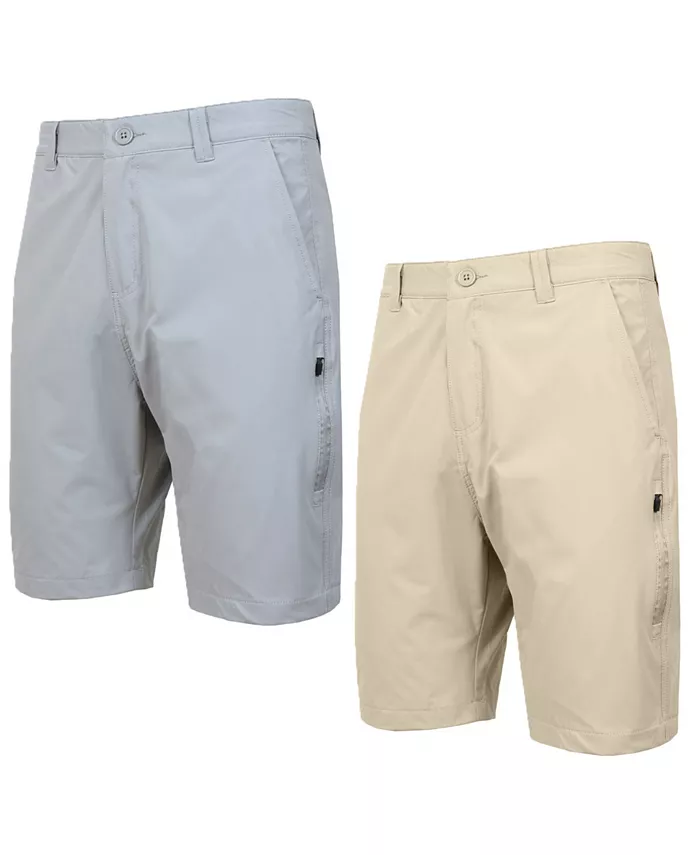 

Мужские карго-шорты Slim Fit, 2 шт Galaxy By Harvic, мультиколор