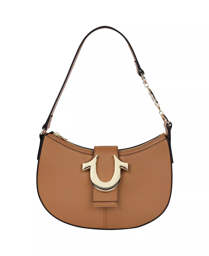 

Сумка-хобо Horseshoe Strap Crescent True Religion, коричневый
