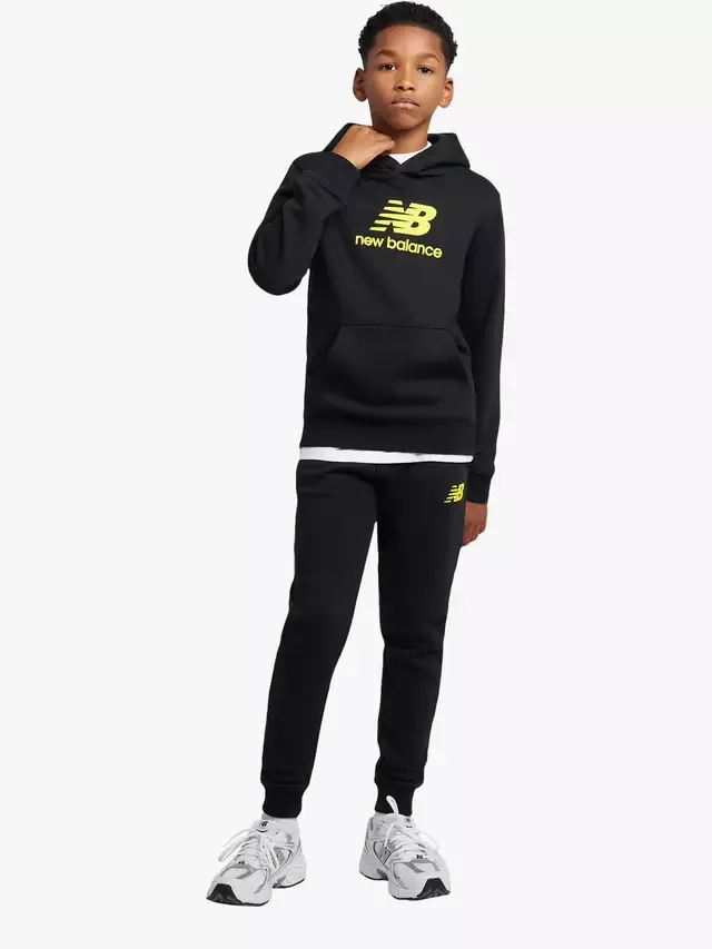 Детский хлопковый комплект: худи и спортивные штаны, Nb Caviar New Balance