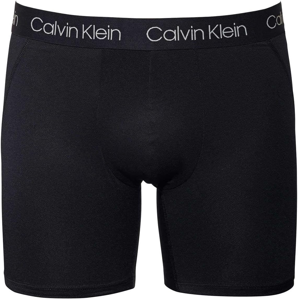 Комплект из 3 мужских трусов-боксеров из микрофибры Calvin Klein, Black/Grey/Black — фото 2