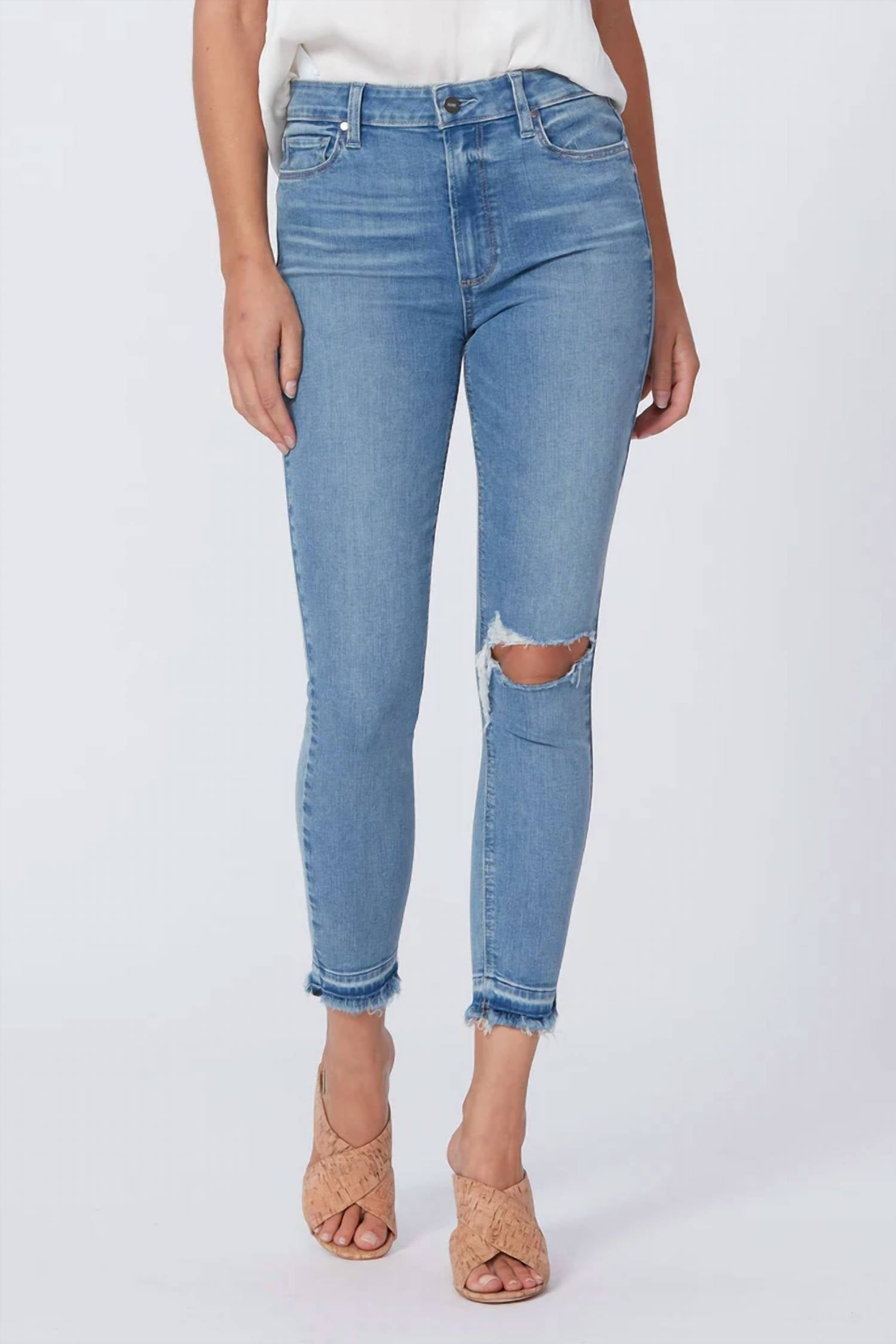 

Джинсы Margot Crop в оттенке Sunray Paige