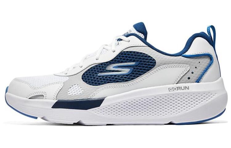 

Кроссовки для бега GO RUN Elevate мужские с низким верхом белого/темно-синего/красного цвета Skechers