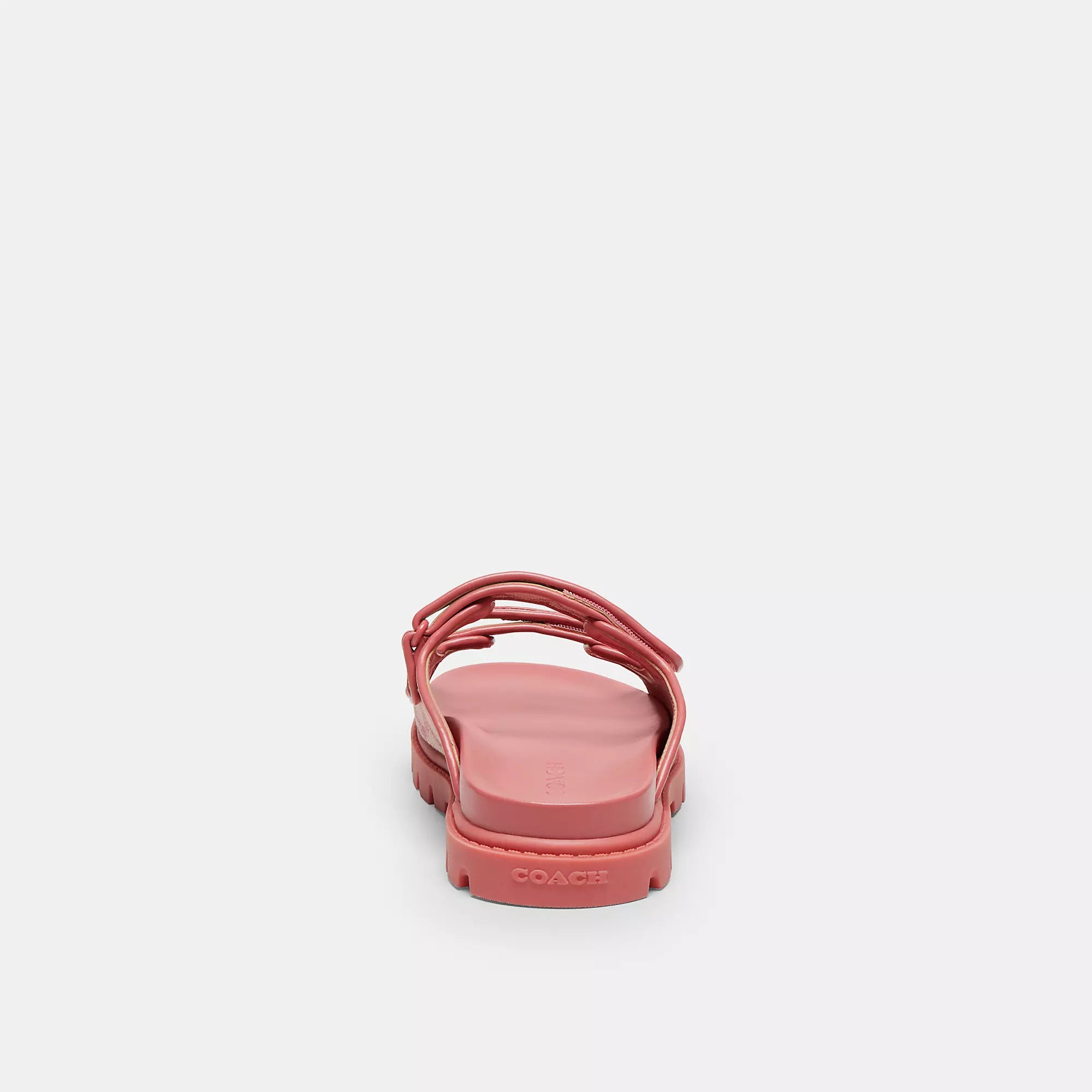 Coach Outlet Two Band Sport Slide In Signature Jacquard, Oak/Maple — фото 2