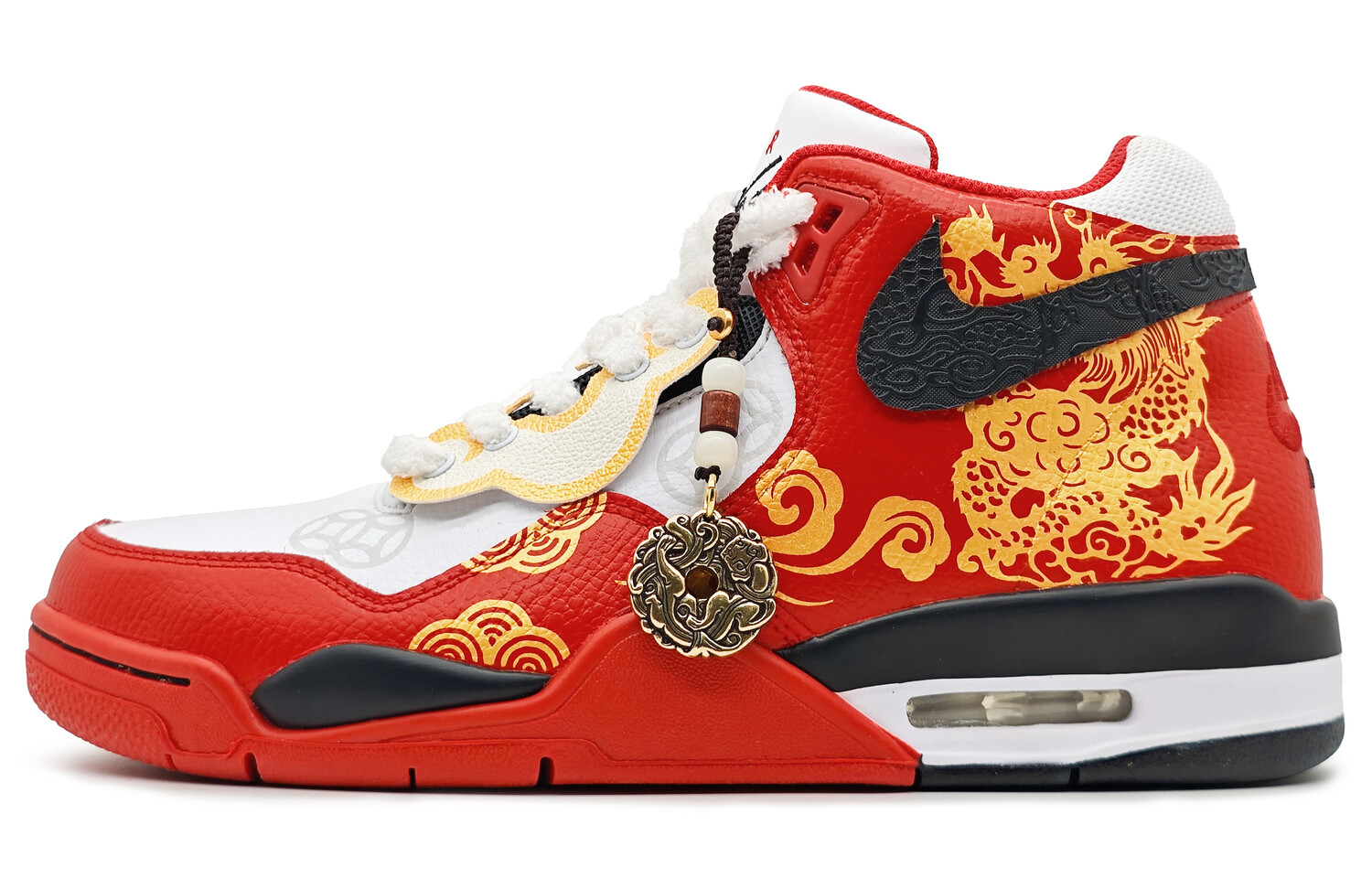 

Винтажные баскетбольные кроссовки Nike Flight Legacy унисекс, Dark Red