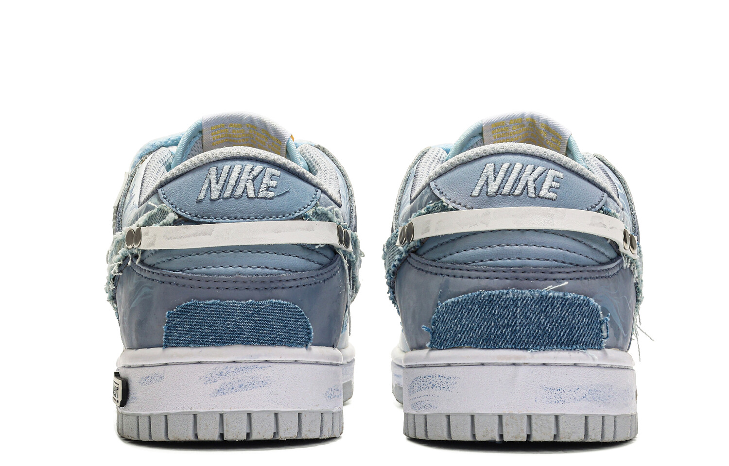 

Кроссовки Nike Dunk Skateboard Shoes Women's Low-Top Blue White, Синий, Кроссовки Nike Dunk Skateboard Shoes Women's Low-Top Blue White
