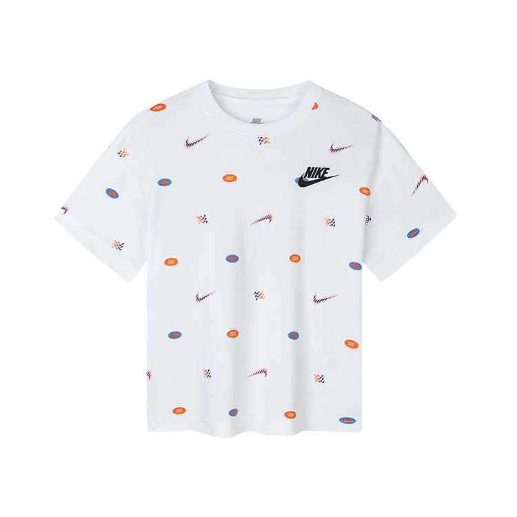 

Nike Футболка чисто белая для детей 3–7 лет