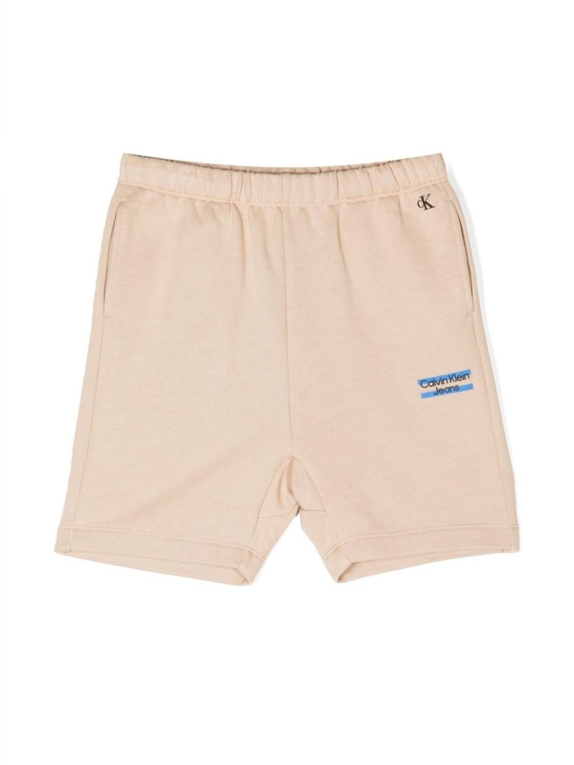 

Шорты с логотипом Calvin Klein Kids, нейтральный цвет