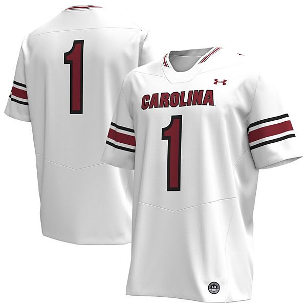

Мужская футболка #1 white south carolina gamecocks Under Armour