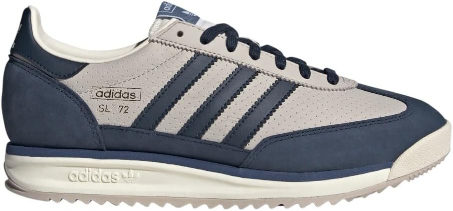 

Мужские кроссовки adidas SL 72 Rs на шнуровке, синие, кремовые