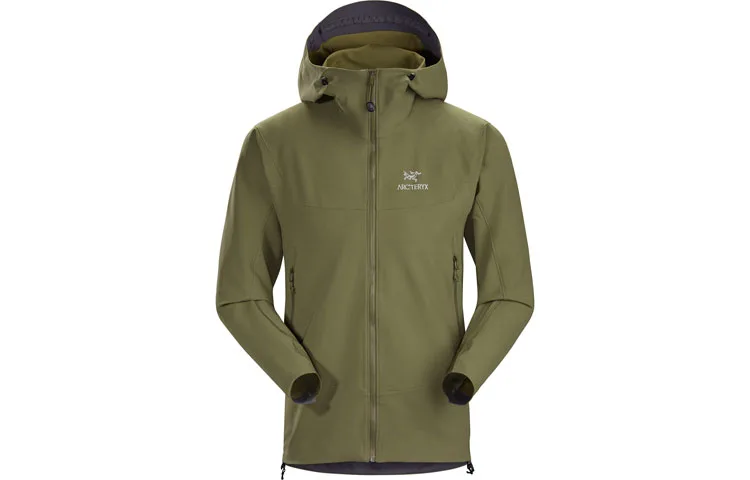 Мужская куртка-софтшелл GAMMA LT Arcteryx, Black Sapphire/Black Sapphire — фото 4