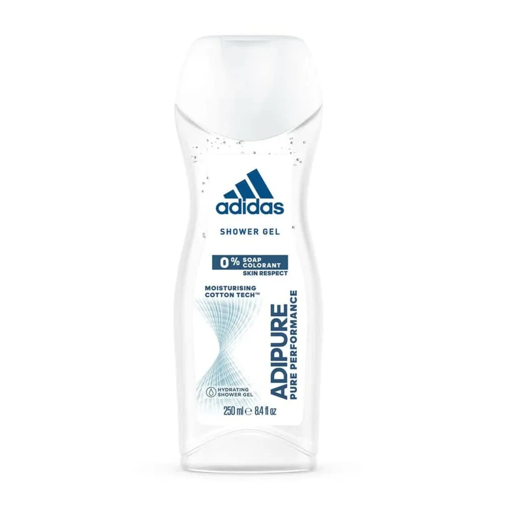 Женский гель для душа Adidas Adipure Performance, 6 x 250 мл Adidas