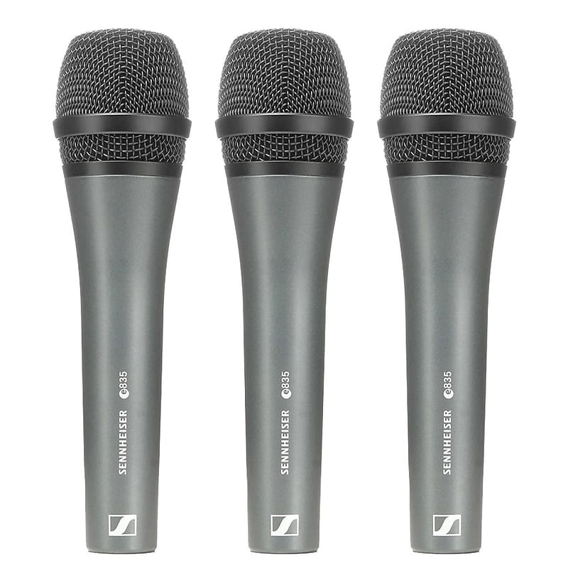 

Динамический микрофон Sennheiser e835 Dynamic Mic (3-pack)