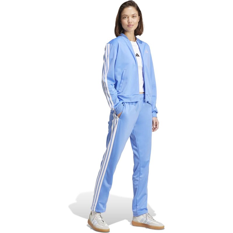 Спортивный костюм Essentials с тремя полосками Adidas, цвет blufus — фото 4
