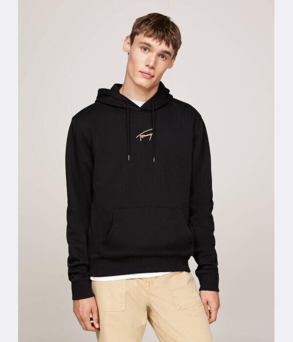 

Толстовка мужская Tommy Jeans однотонная, черный