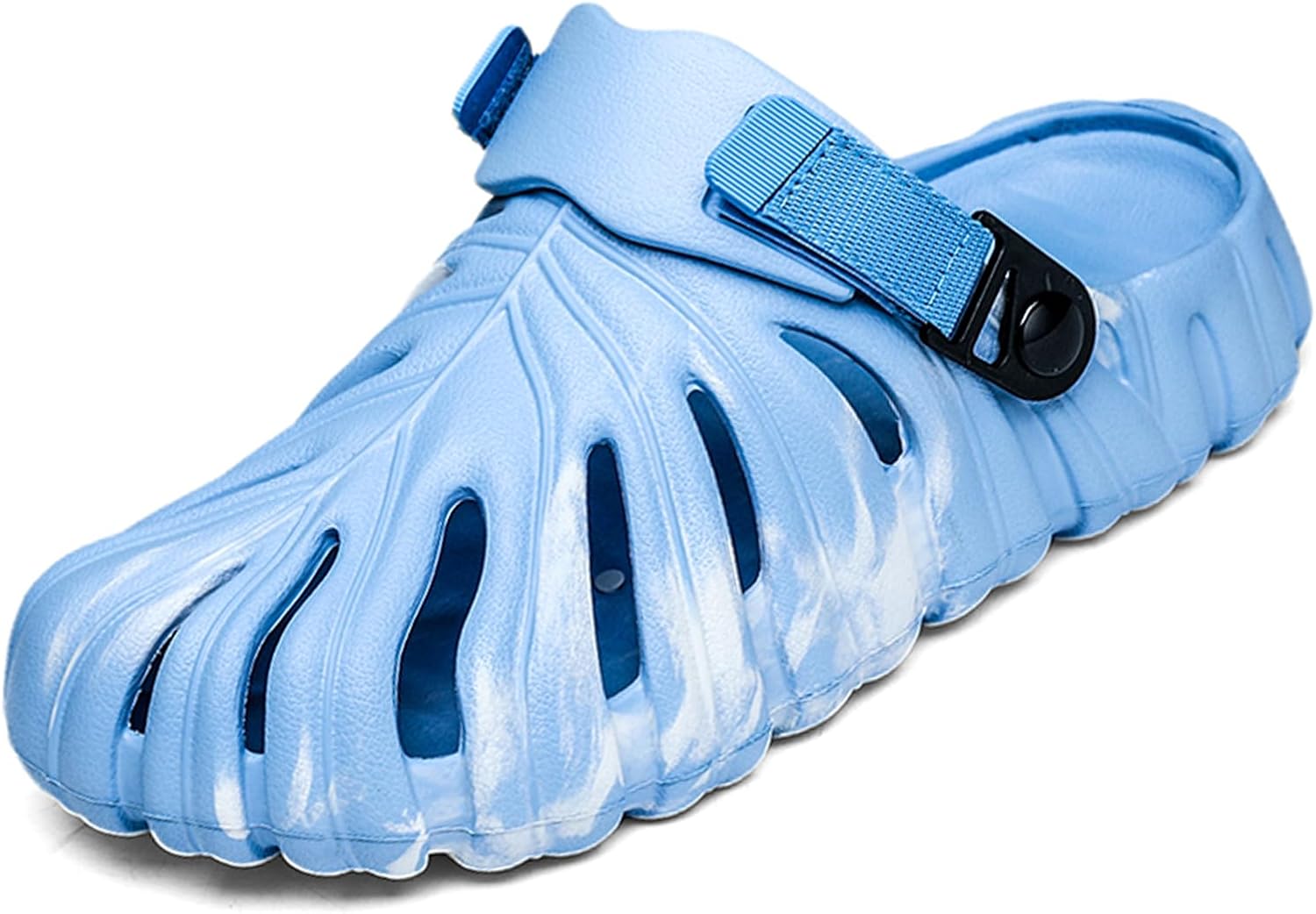 

Тапочки Optigard Monstera для женщин и мужчин, толстая подошва из ЭВА, мягкие тапочки Monstera, нескользящие, быстросохнущие, дышащие пляжные шлепанцы Monstera, синий