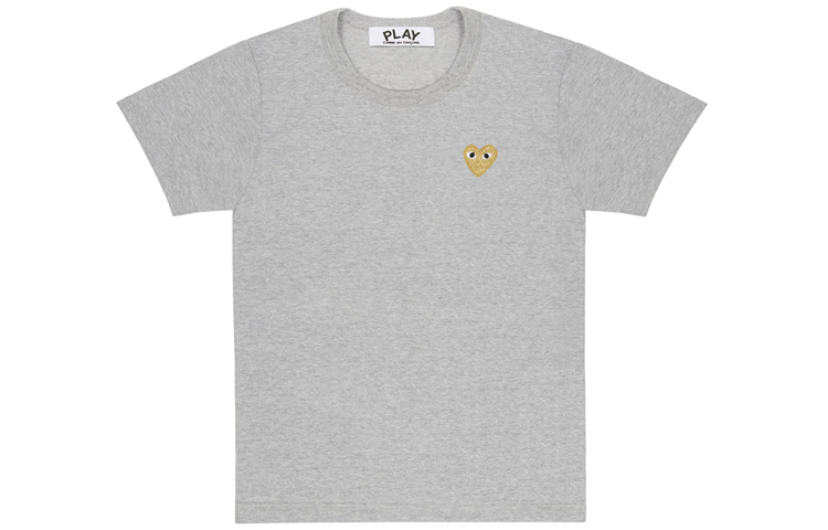 

CDG Play Футболка Gold Heart, Золотой, CDG Play Футболка Gold Heart