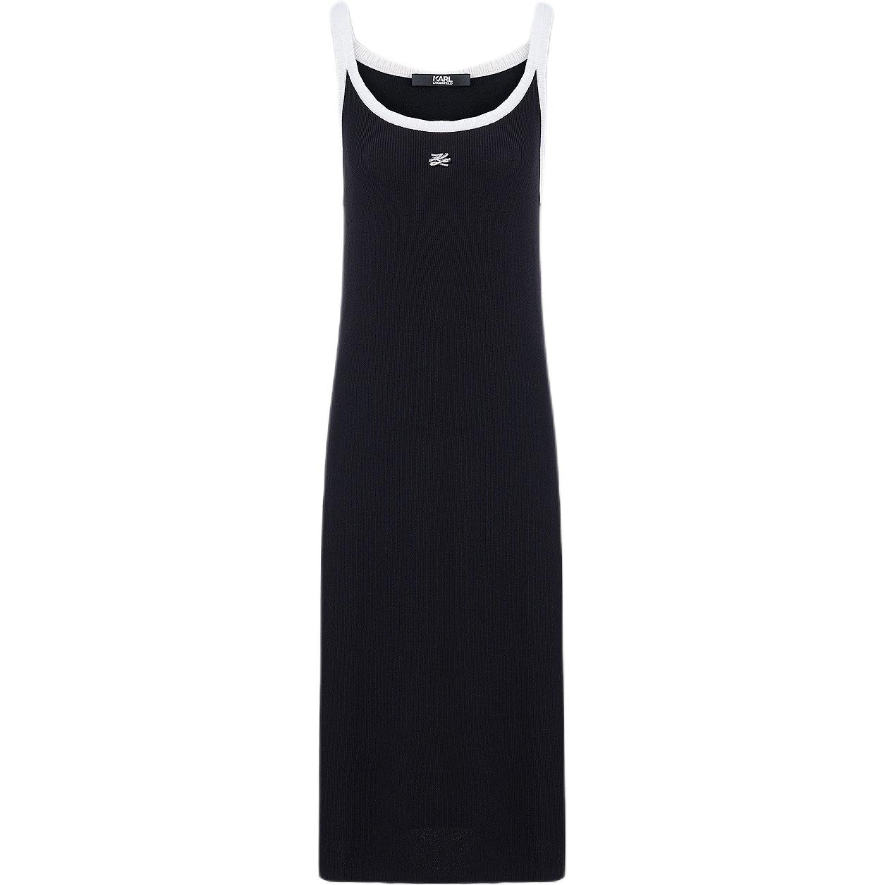 

Платье-комбинация KARL LAGERFELD SS25 KARL LAGERFELD / Karl Lagerfeld Jeans, белый