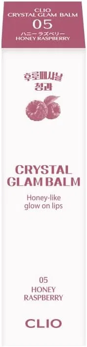 Бальзам для губ Crystal Glam Balm Clio с медом и малиной, 1 шт, цвет 05 Honey Raspberry — фото 2