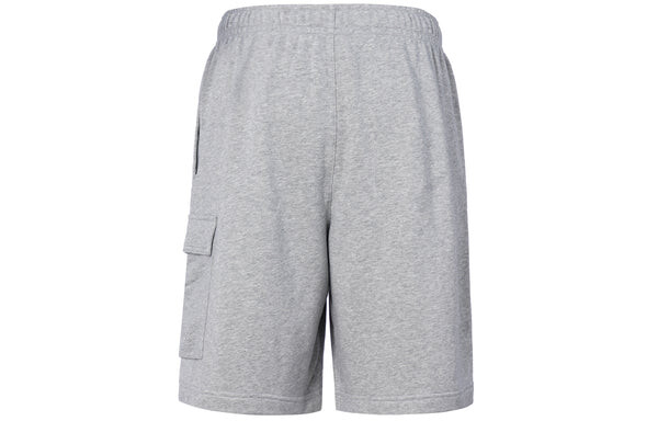 Шорты athleisure casual sports breathable shorts gray Nike, серый — фото 3