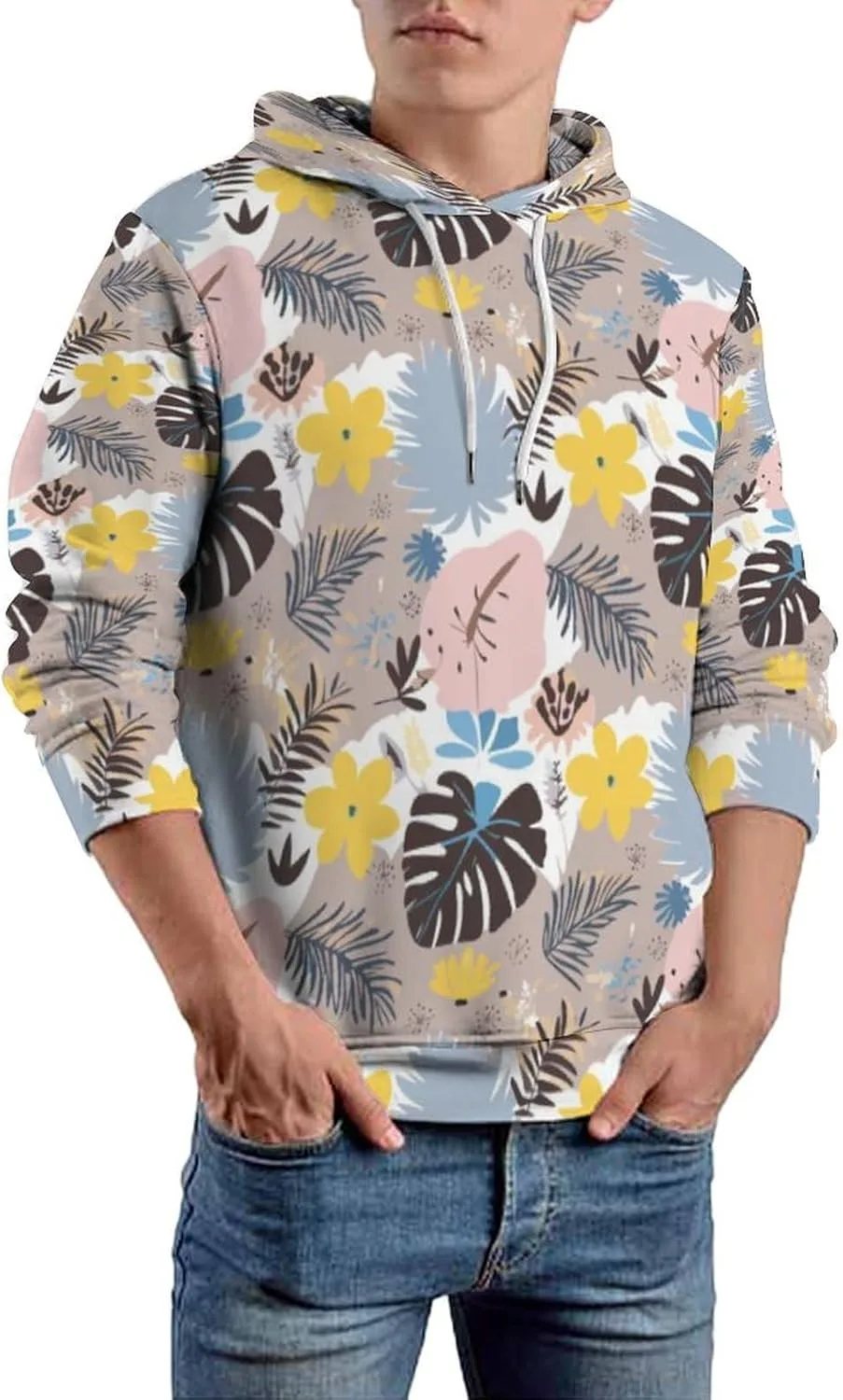 

Мужская толстовка с принтом Squirrels, длинный рукав, с капюшоном и карманом PIVUWXOB