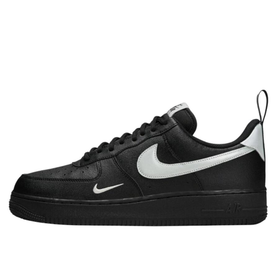 NIKE Кроссовки Air Force 1 '07 LV8 UT чёрно-белые