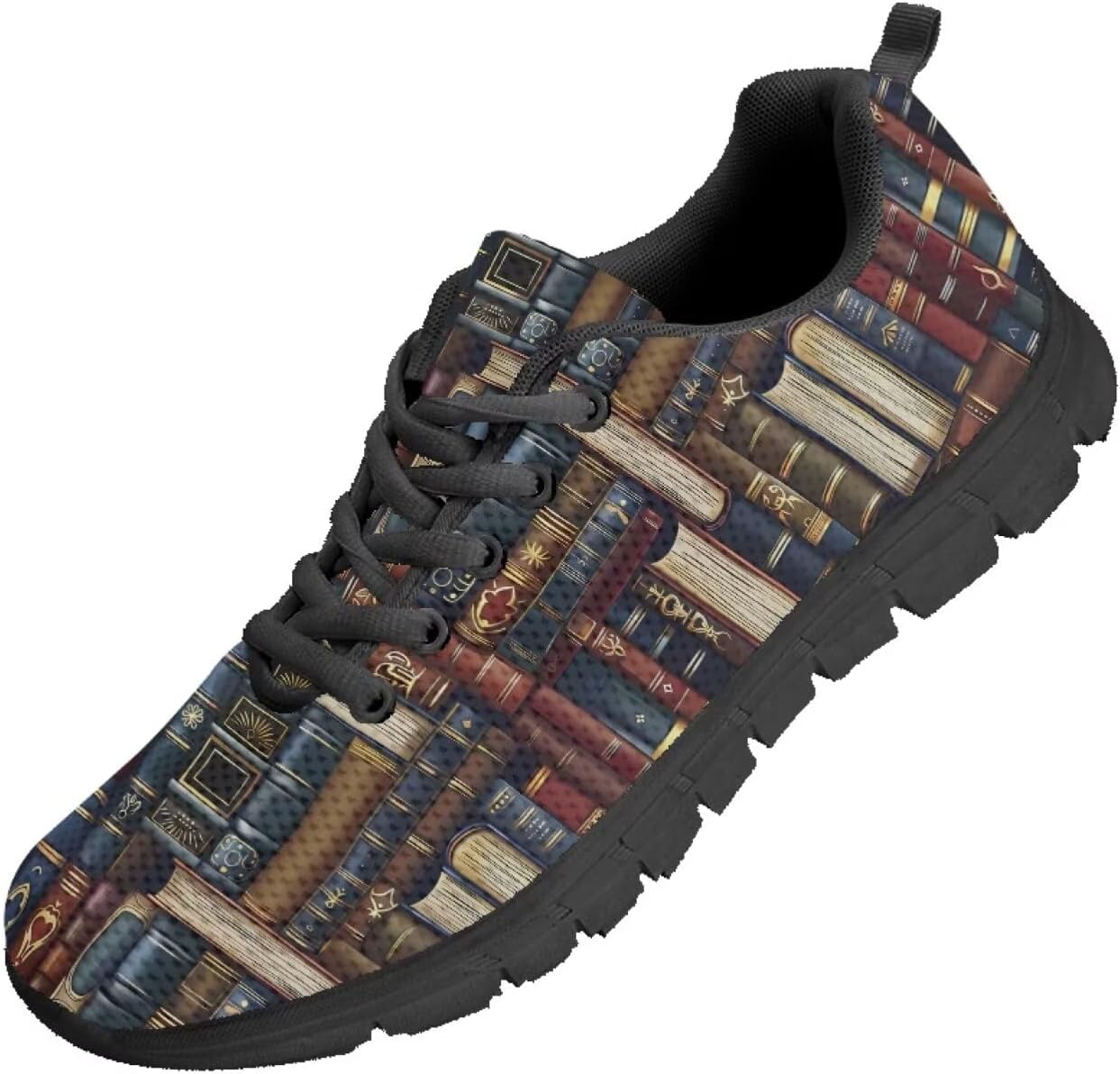 

Мужские кроссовки Funnydude с забавным принтом, повседневные обувь для ходьбы, весенние кеды для тренировок, Book