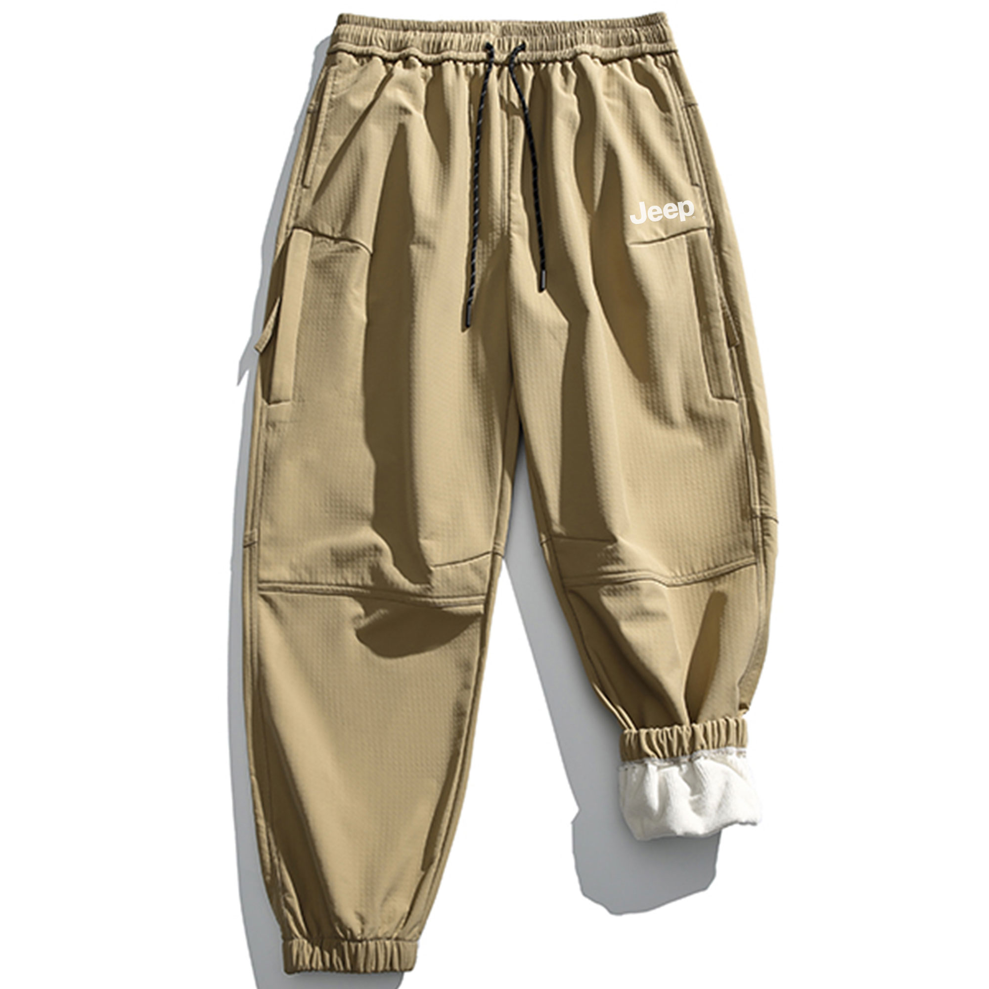 

Повседневные брюки унисекс Jeep, Forest Green-Fleece-Lined