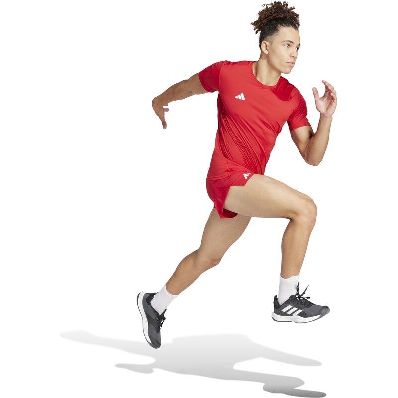 Футболка adizero essentials running Adidas, цвет tepore — фото 4