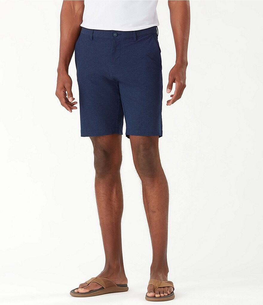 

Tommy Bahama Big & Tall Flat Front Chip Shot 10 & 11Шорты по внутреннему шву, синий