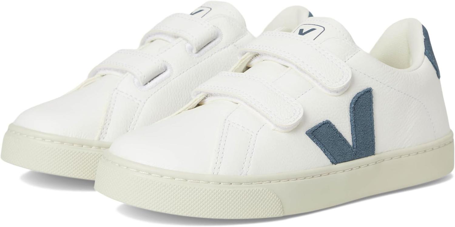 

Кроссовки VEJA Kids Small Esplar Chromefree, цвет Extra White/California