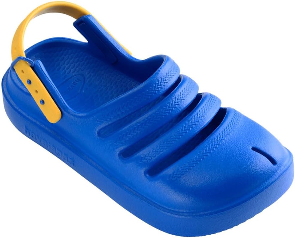 Детские сабо Havaianas, детские сабо, синий/желтый/золотой — фото 2