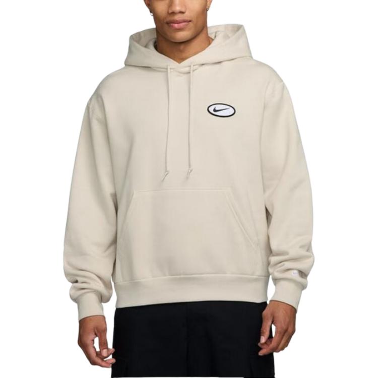 Толстовка Sb Skate Fleece Nike, бежевый — фото 3