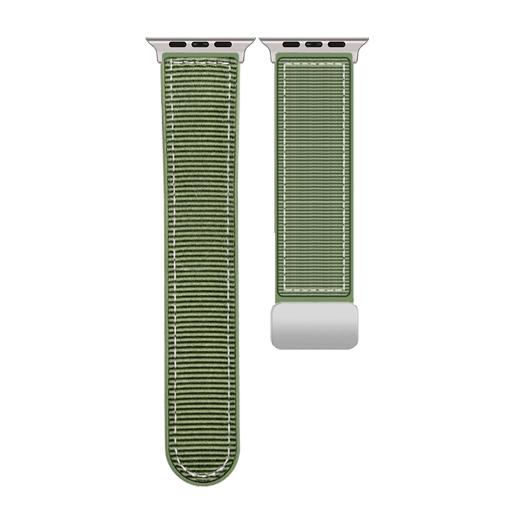 

Ремешок из силиконового материала, совместимый с Apple IBOANN, Spruce Green