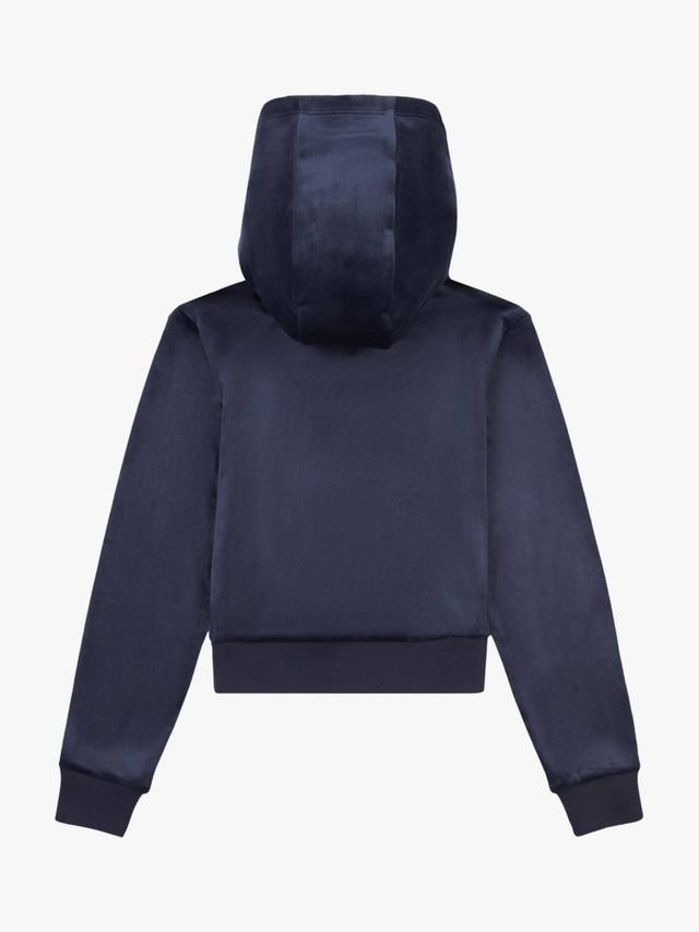 Детская худи с молнией и стразами mini diamante Juicy Couture, Night Sky — фото 2