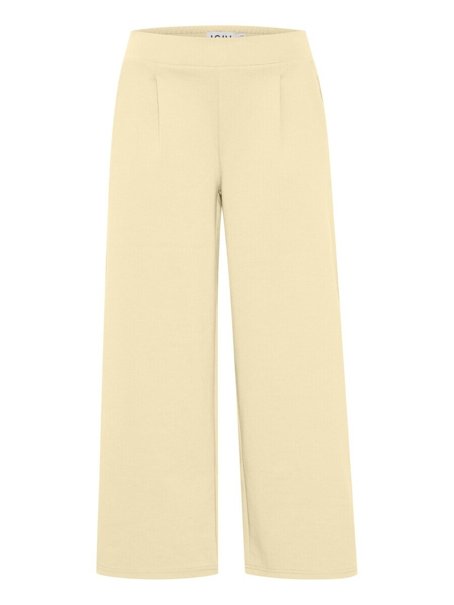 

Брюки ICHI Wide leg Pleat-Front Pants KATE, светло-желтый