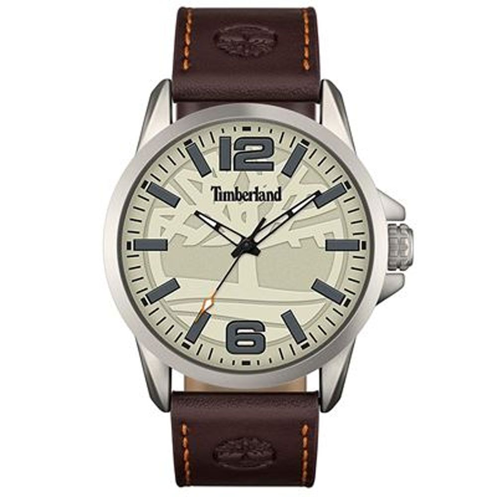 

Серебряные мужские часы Timberland
