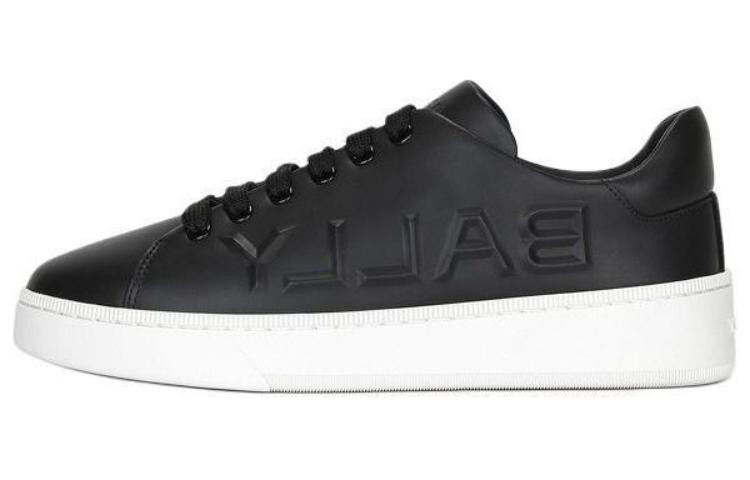 

Кроссовки BALLY Skateboarding Shoes Men Low-top Black, черный