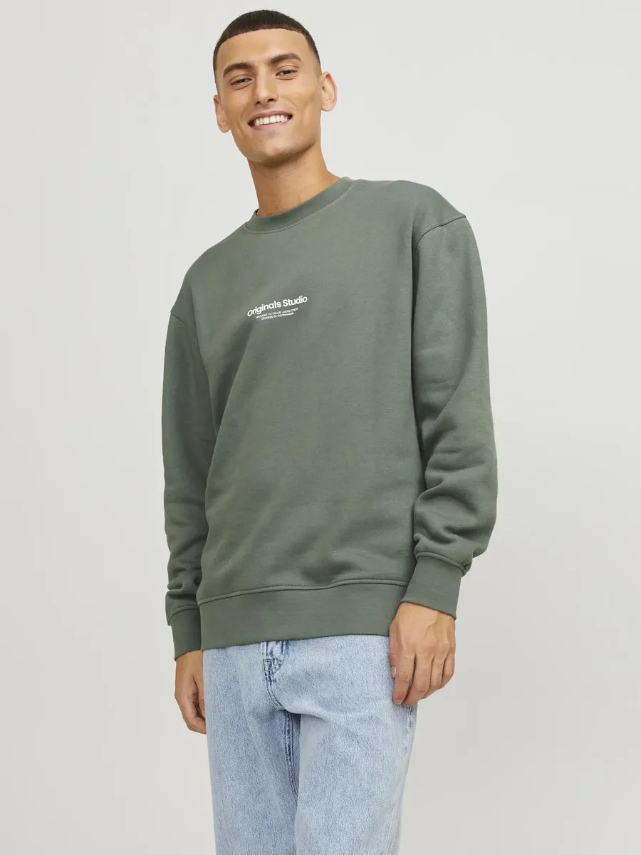 

Толстовка Jack & Jones "JORVESTERBRO SWEAT CREW NECK NOOS", цвет Laurel Wreath