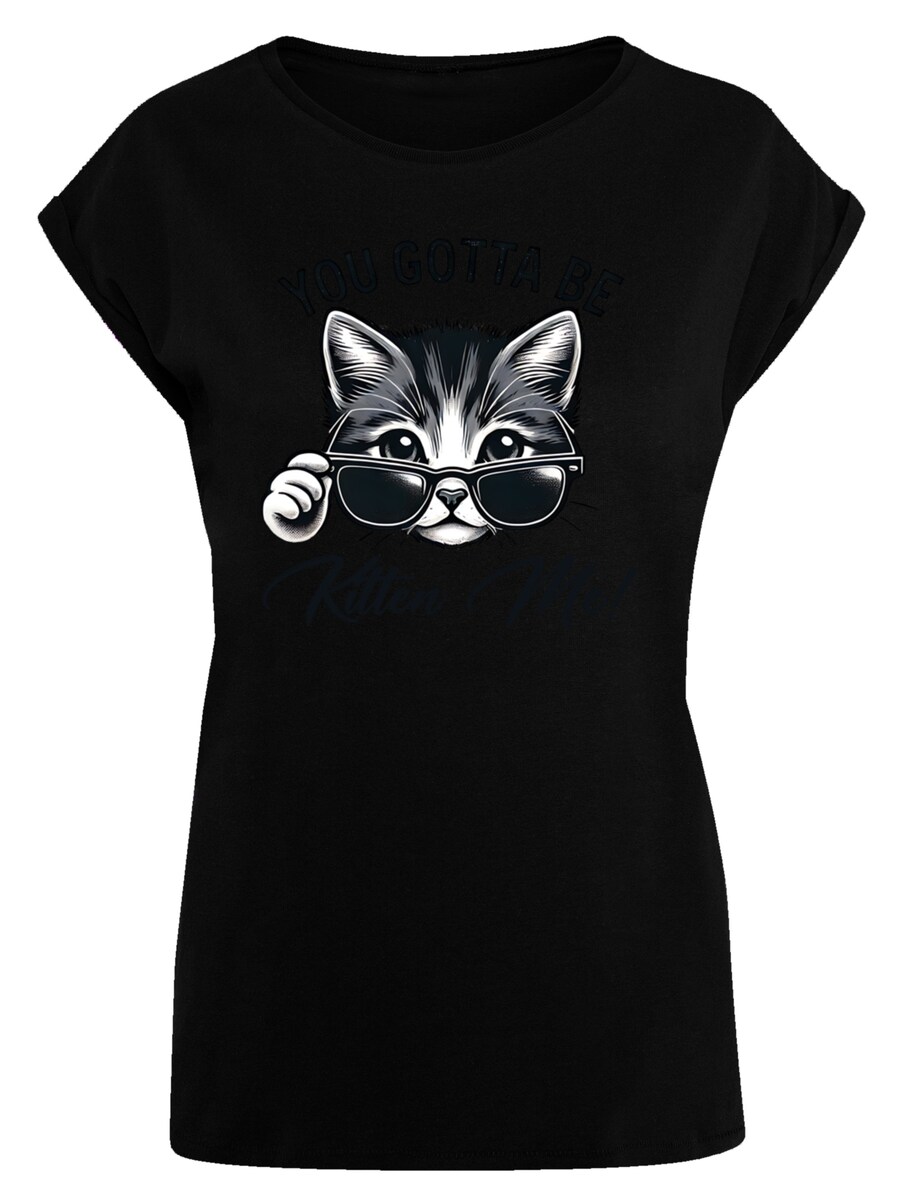 

Рубашка F4NT4STIC Kätzchen You Gotta Be Kitten Me!, черный