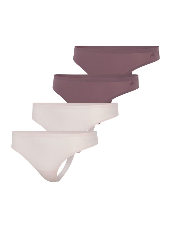 

Стринги adidas Tanga Sport Active Light Flex Packaged Panties, цвет rosa, mauve
