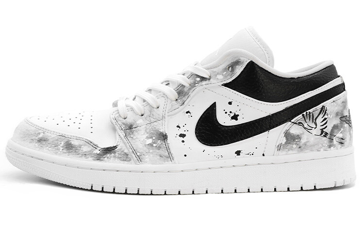 

Кроссовки Air JORDAN 1 Vintage Basketball Shoes Men Low-Top Black White