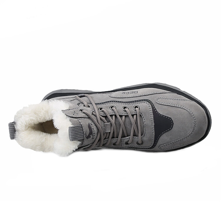 Кроссовки мужские Lifestyle Shoes Men High-Top Beck, серый — фото 4