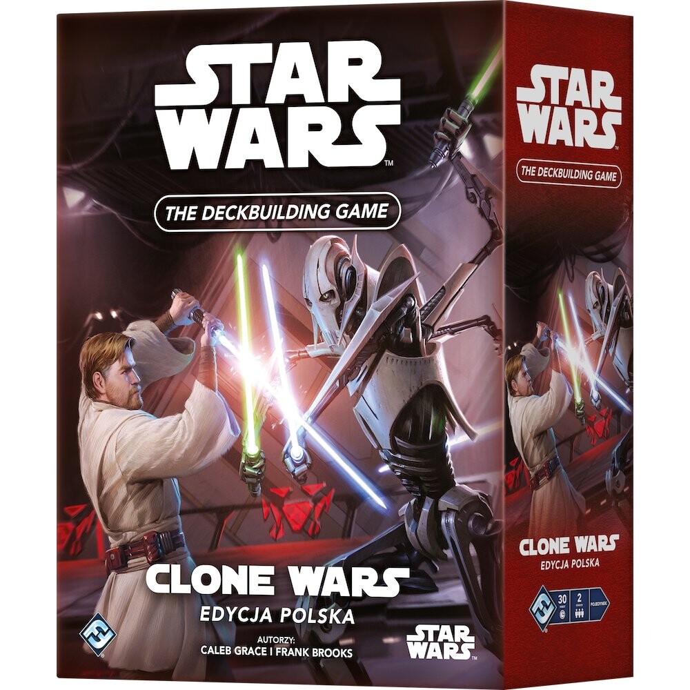 

Игра «Звездные войны», The Deckbuilding Game — Clone Wars, польское издание Rebel