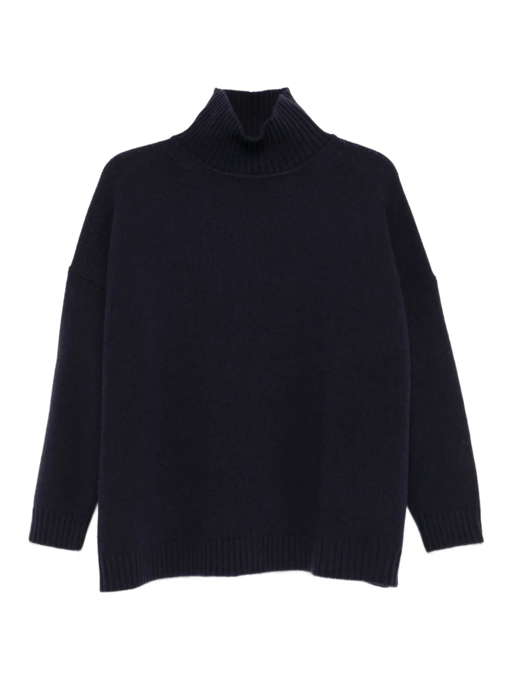 

Джемпер из чистой шерсти с высоким воротом Weekend Max Mara, синий